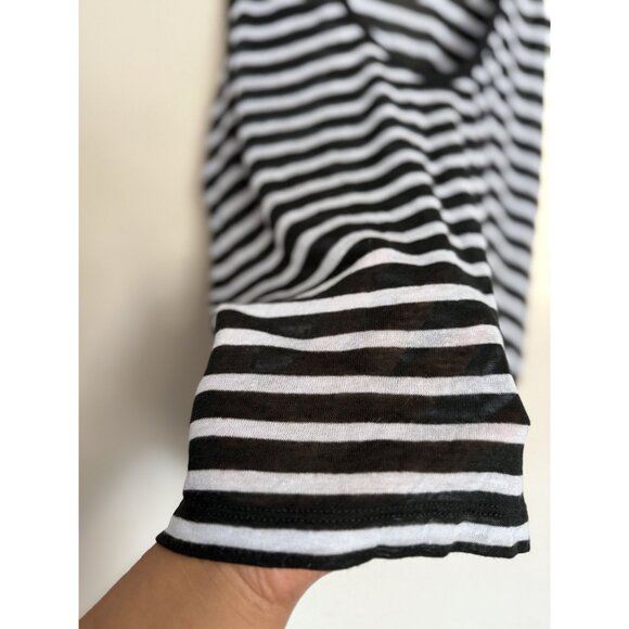 Alexander Wang Blue/green Linen‎ Blend Striped Tank Top Size Medium Minimalist - Picture 3 of 5